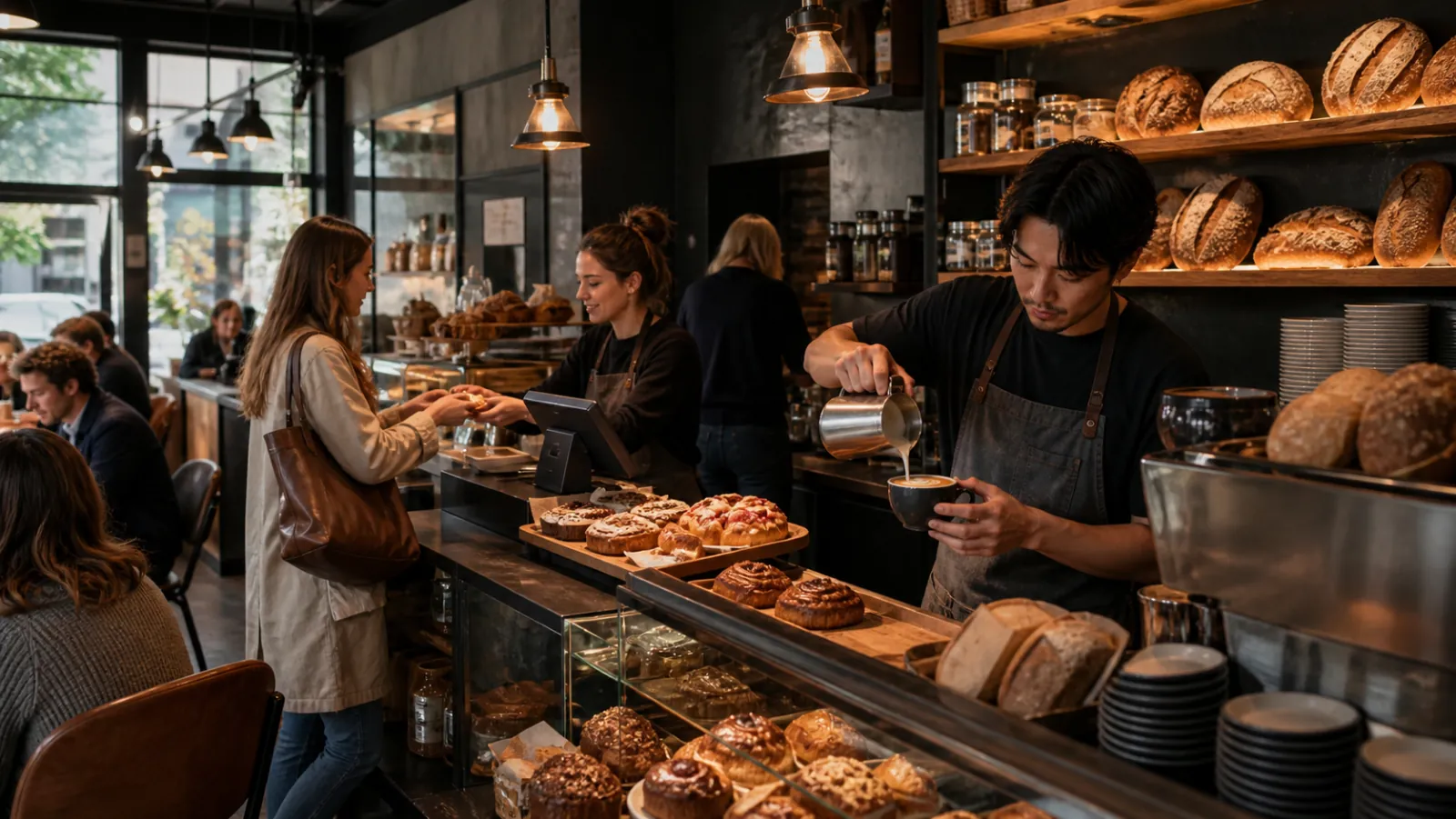 Cafe & Bakery venue served by the TapTasty ecosystem