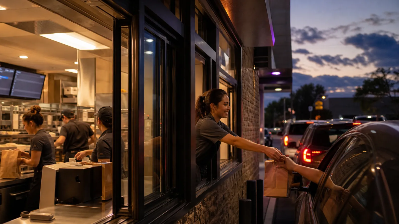 Drive-Thru venue served by the TapTasty ecosystem