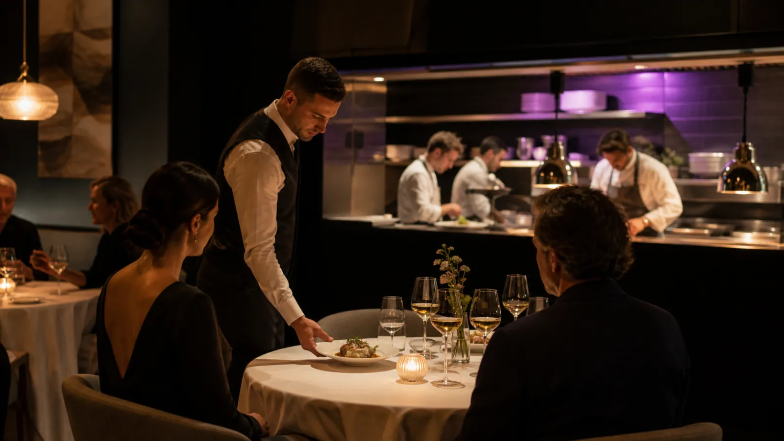Fine Dining venue served by the TapTasty ecosystem