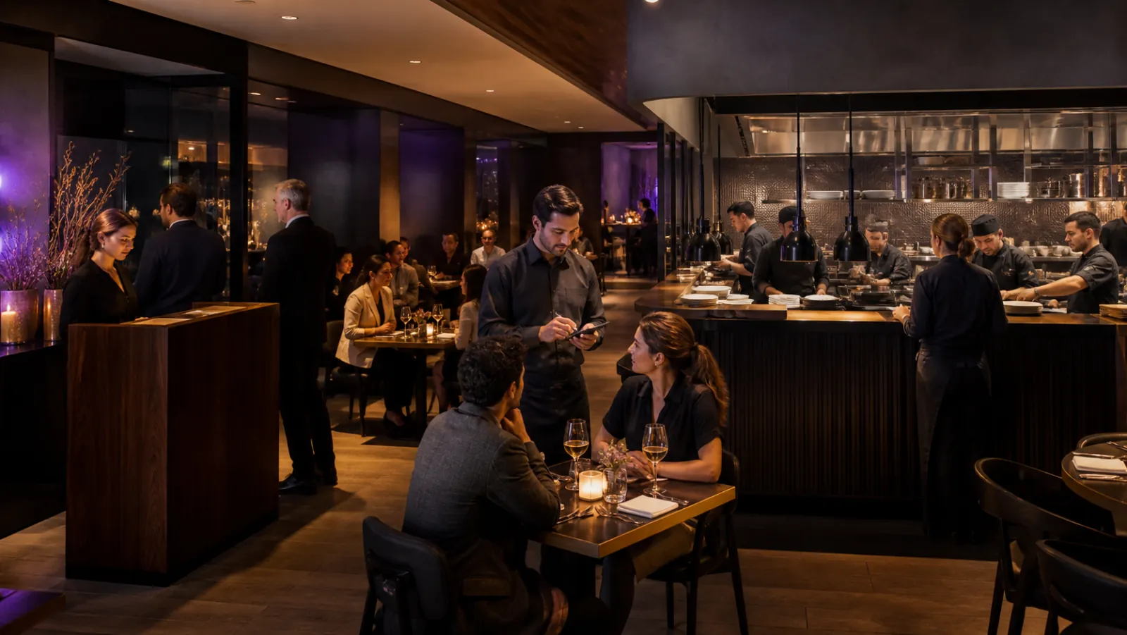 Full Service venue served by the TapTasty ecosystem
