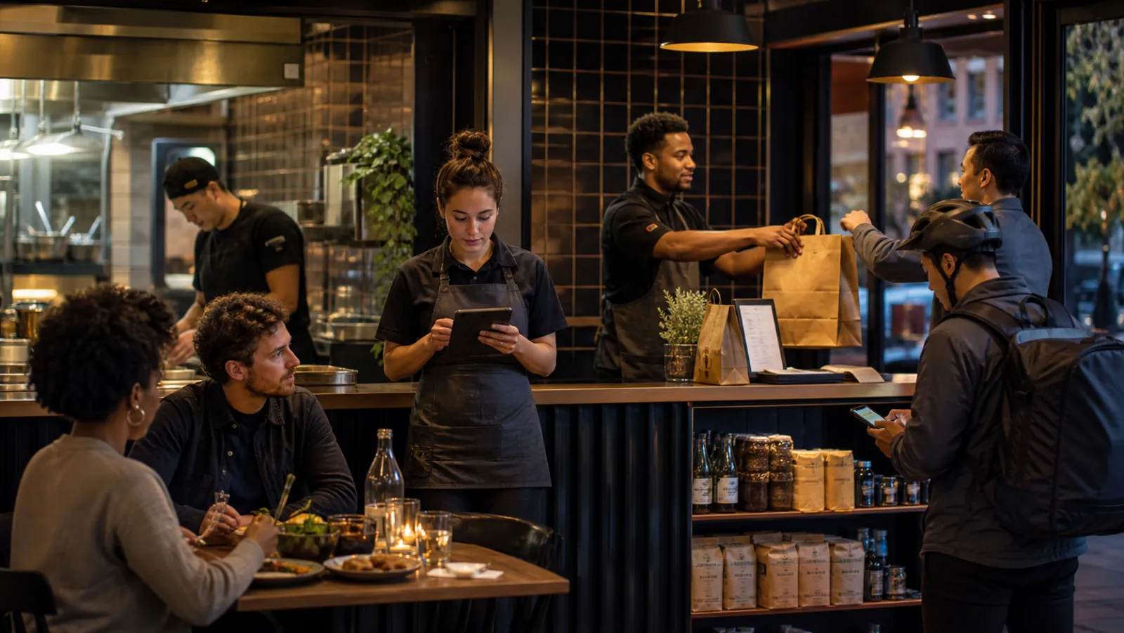 Hybrid venue served by the TapTasty ecosystem