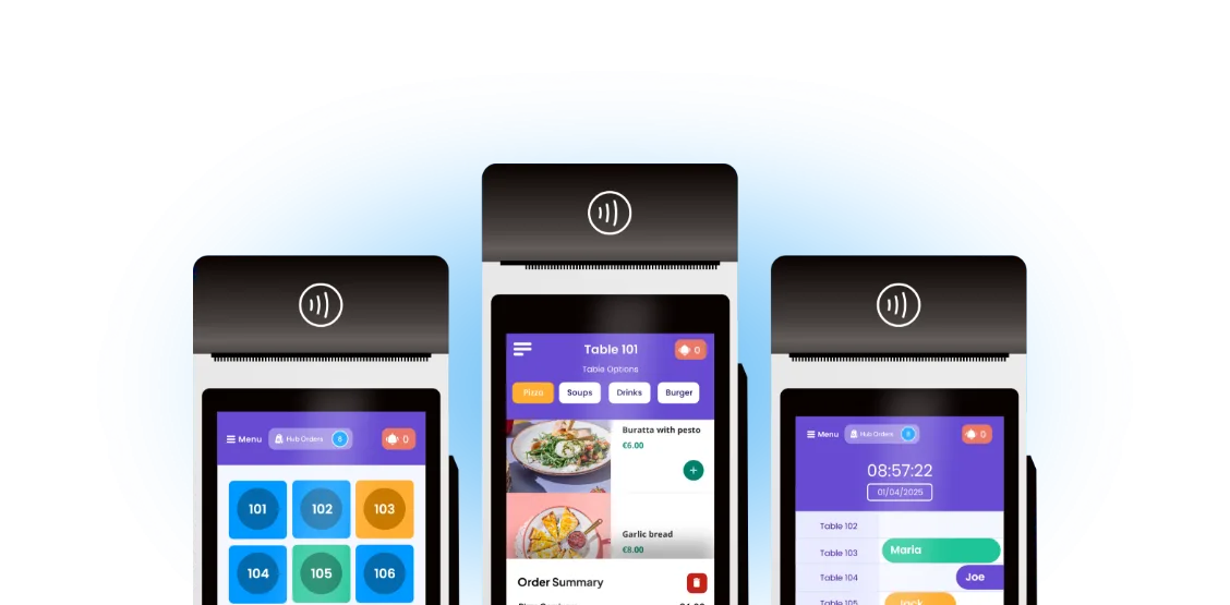 pos mobil pentru restaurante