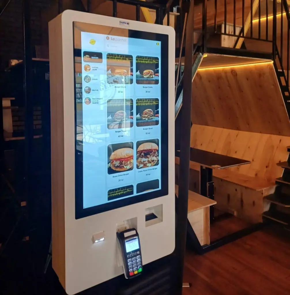 wall-mounted kiosk