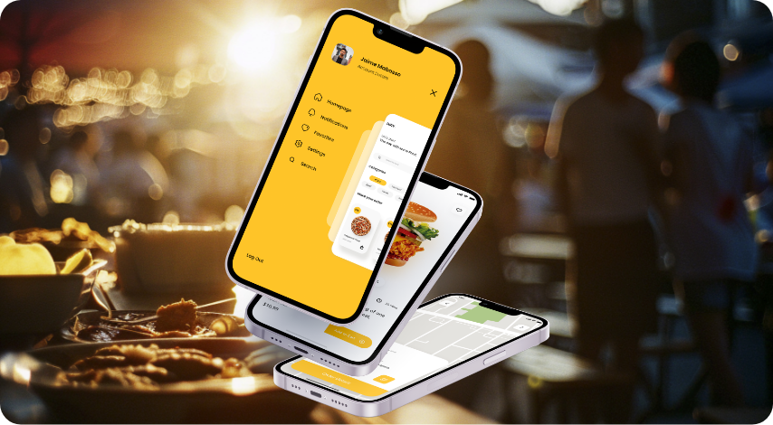 aplicație mobilă pentru restaurante TapTasty