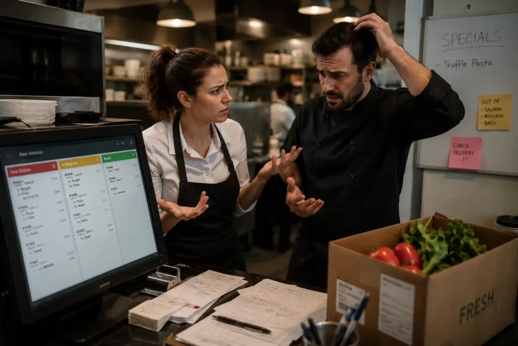 digitalization of broken processes in restaurants