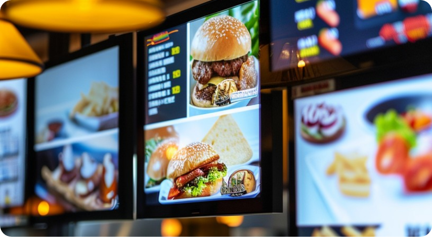 TapTasty digital signage for restaurants