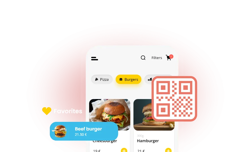 Meniu QR pentru restaurante